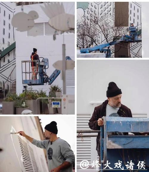 意大利知名街头艺术家,在杨浦大学路创作全新墙绘作品《生命之书》 意大利知名街头艺术家,在杨浦大学路创作全新墙绘作品《生命之书》